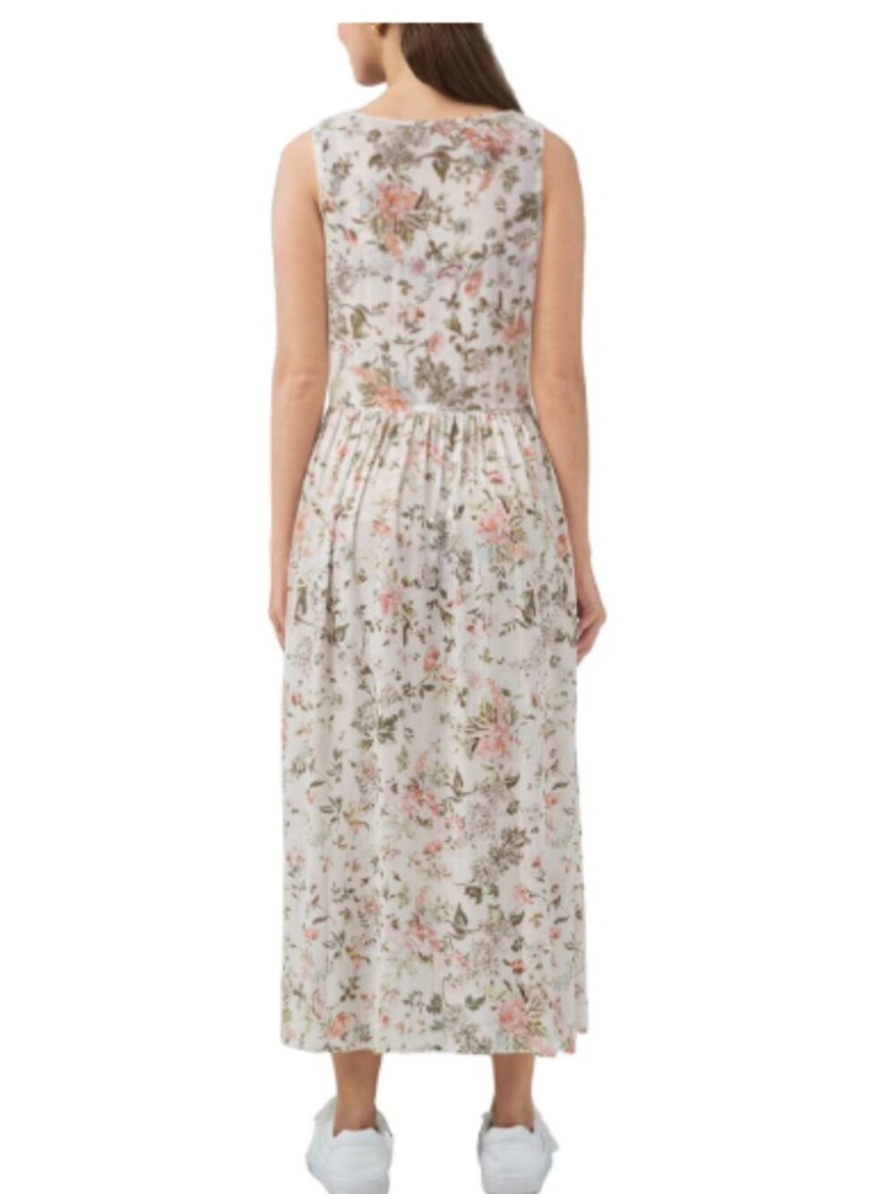 Frye Floral Print Maxi Dress Size XL - Picture 2 of 7